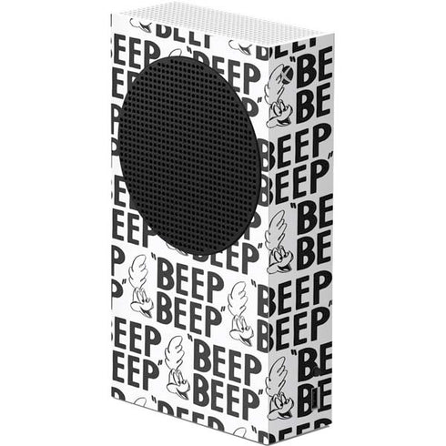 Looney Tunes Road Runner Beep Grid Xbox Series S Console Skin